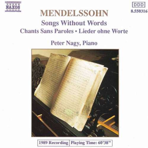 Lieder ohne Worte (Songs without Words), Book 2, Op. 30 No. 7 in E-Flat Major, Op. 30, No. 1